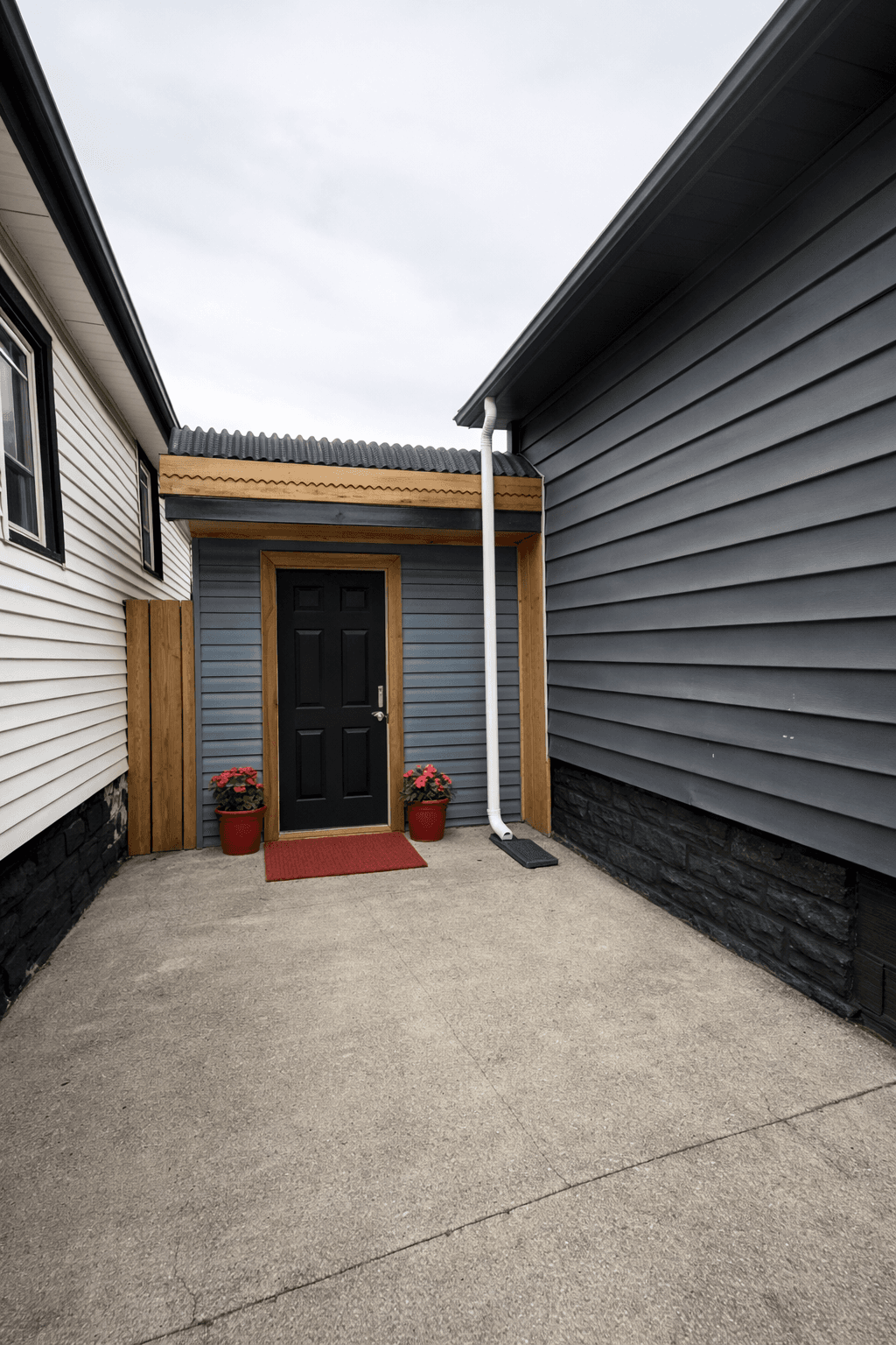 Private entrance to the 1-bedroom addition at 831 Partington Ave.